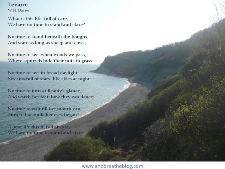Leisure - W. H. Davies